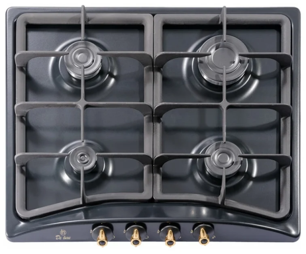 Газовая варочная панель De Luxe 5840.00 гмв-056чр, черный