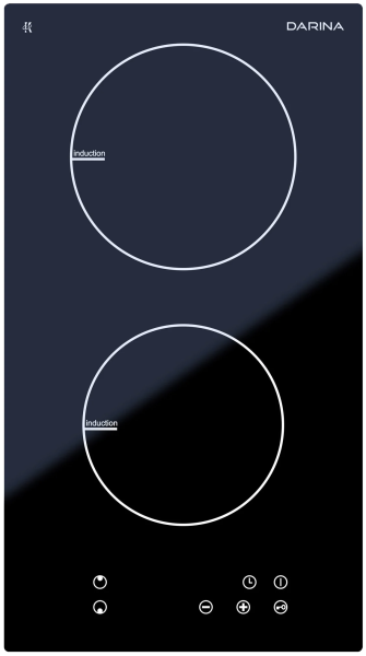 Индукционная варочная панель DARINA P EI523 B, черный