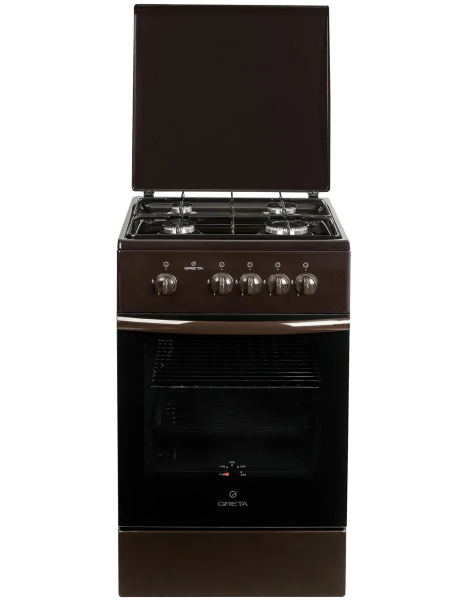 Газовая плита GRETA 1470 GG 5070 MM 23(B), коричневый