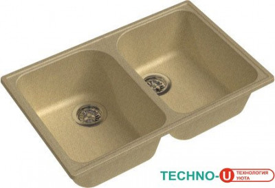 Кухонная мойка GranFest QUARZ Z-15 (бежевый)
