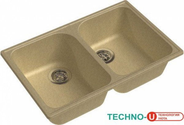 Кухонная мойка GranFest QUARZ Z-15 (бежевый)
