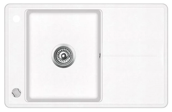 Кухонная мойка Aquasanita Bella SQB101AW (alba 710)