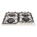 Газовая варочная поверхность GEFEST ПВГ 2232-01 К82, материал рабочей поверхности стекло, газ-контроль конфорок