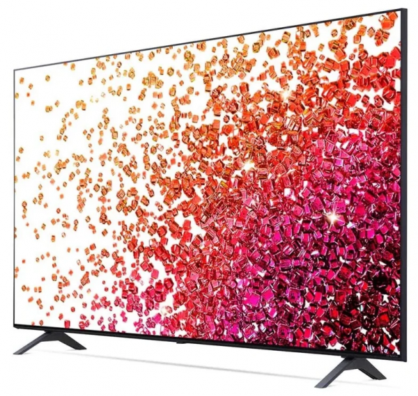 Телевизор NanoCell LG 50NANO756PA 50" (2021), черный