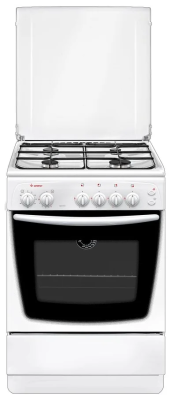 Кухонная плита GEFEST 1200 С5, 4 конфорки, 63 л, электроподжиг, стальные решетки, традиционная очистка, газ-контроль духовки