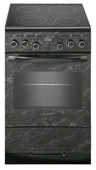 Кухонная плита GEFEST 5560-03 0053, электрическая, А, 4 зоны приготовления, конвекционная, 55 л 