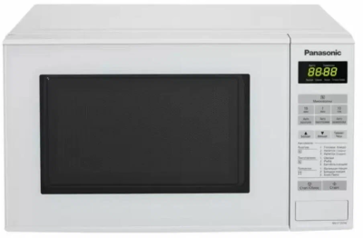 Микроволновая печь Panasonic NN-ST251WZPE, 20 л, 800 Вт, переключатели - сенсор, дисплей, 44.3 см x 25.8 см x 34 см