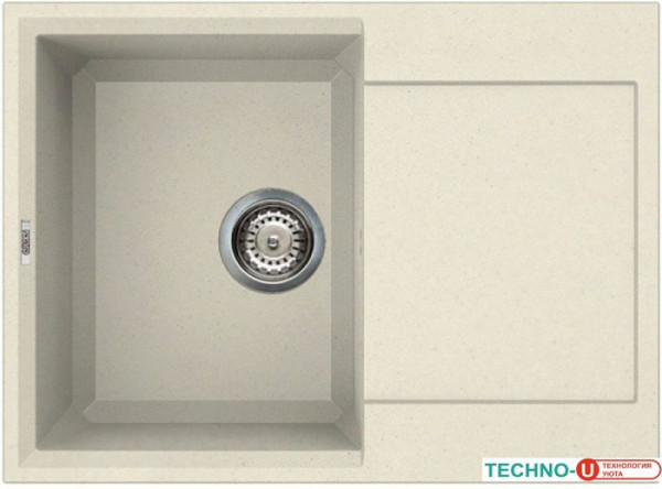 Кухонная мойка Elleci Easy 135 Bianco Antico 62