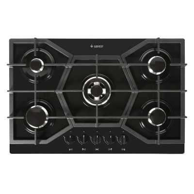 Газовая варочная панель GEFEST СГ СН 2340 К23, чугунные решетки, газ-контроль горелок, розжиг встроен в ручки