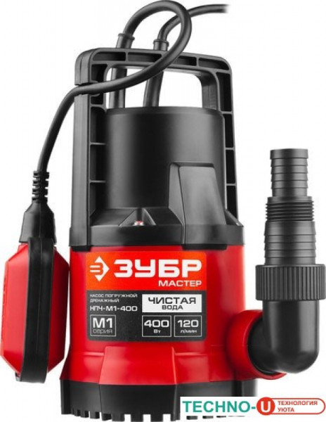 Дренажный насос Зубр Мастер НПЧ-М1-400
