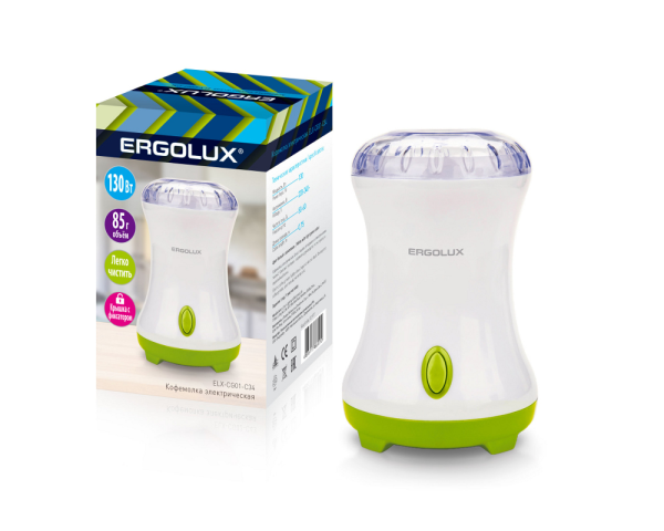 Электрическая кофемолка Ergolux ELX-CG01-C34