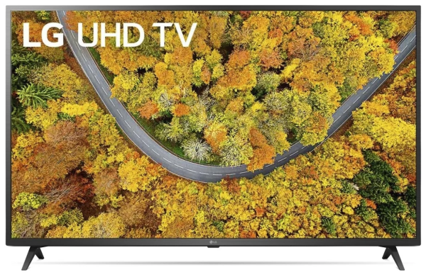 55" Телевизор LG 55UP76006LC LED, HDR (2021), черный