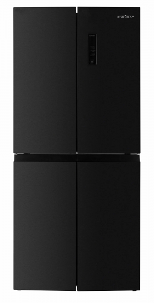 Холодильник SNOWCAP MD NF 400 BI 362л черная сталь