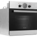 Газовый духовой шкаф GEFEST ДГЭ 601-02 Н7, серебристый, гидролизная очистка, электророзжиг духовки, газ-контроль