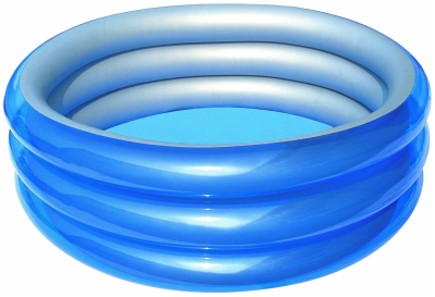 Детский бассейн Bestway Big Metallic 3-Ring 51043, 201х53 см