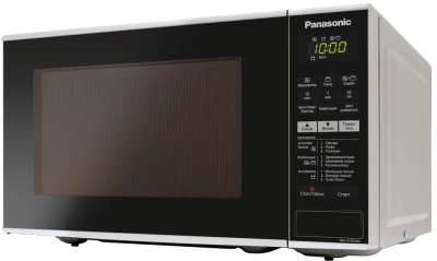 Микроволновая печь Panasonic NN-GT264MZPE, серая, 20 л, гриль, блокировка от детей, 9 программ