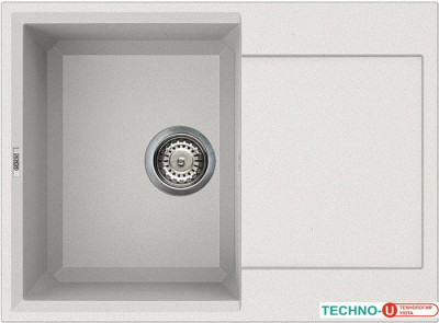 Кухонная мойка Elleci Easy 135 Bianco Titano 68
