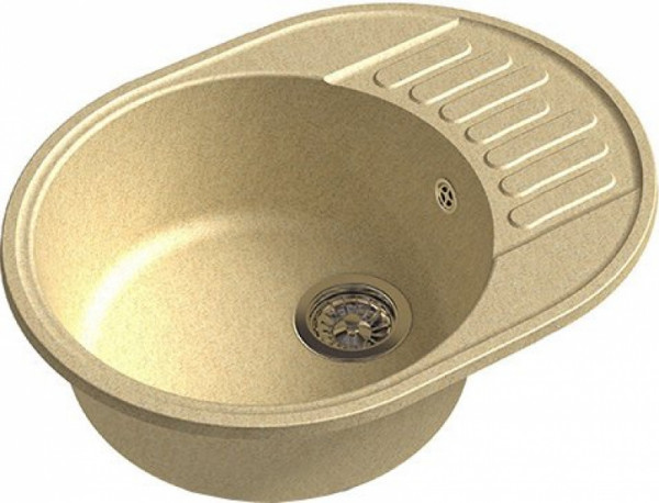 Кухонная мойка GranFest QUARZ Z-58 (бежевый)