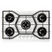 Газовая варочная панель GEFEST СГ СН 2340 К22, чугунные решетки, газ-контроль горелок, розжиг встроен в ручки