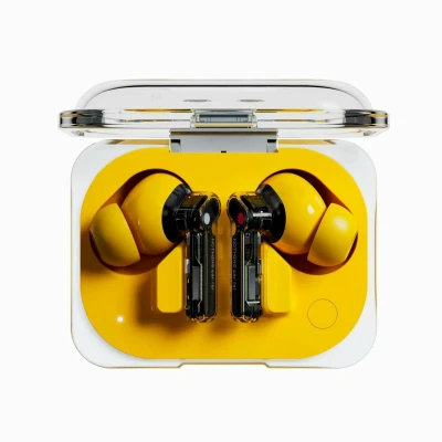 Беспроводные наушники Nothing B162 ear (a) - желтые, регулировка громкости, сменные амбушюры