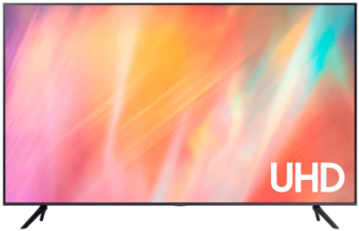 85" Телевизор Samsung UE85AU7100U LED, HDR (2021), черный
