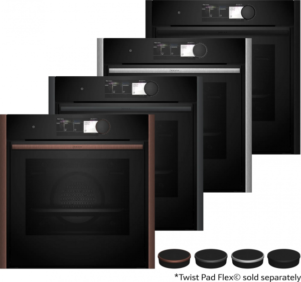 Духовой шкаф электрический Neff B69FY5CY0, черный