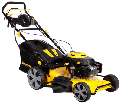 Бензиновая газонокосилка CHAMPION LM5346E, 6 л.с., 53 см