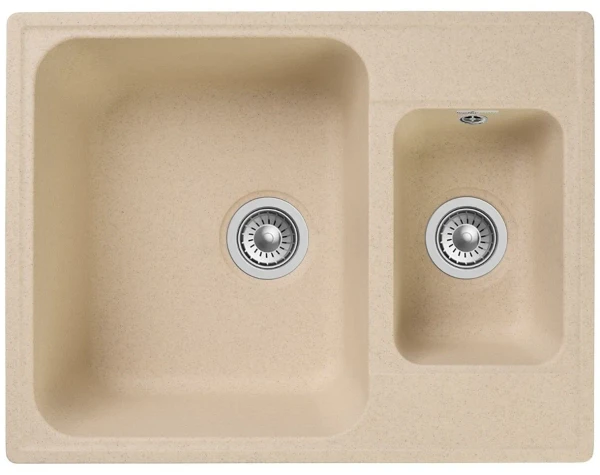 Кухонная мойка GranFest QUARZ Z-09 (бежевый)