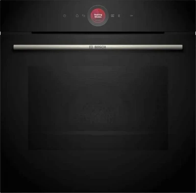Духовой шкаф Bosch HBG7741B1, чёрный, Serie 8, 14 режимов, пиролитическая очистка, сенсорное управление