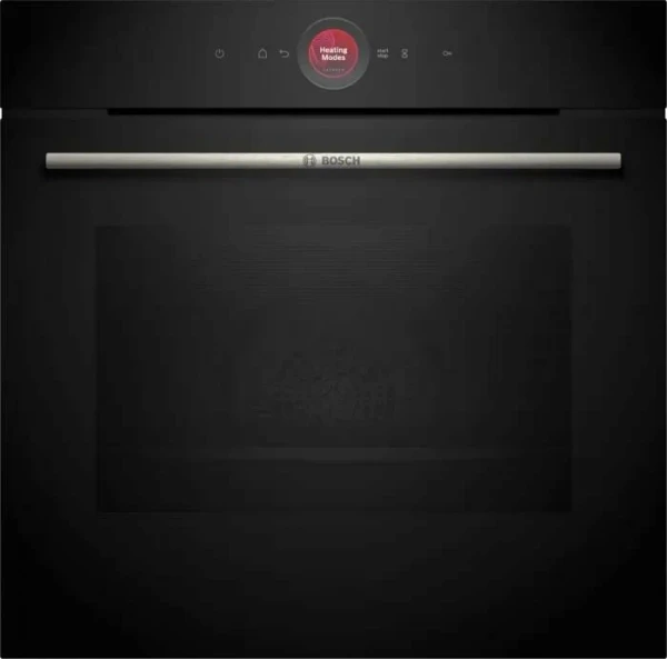 Духовой шкаф Bosch HBG7741B1, чёрный, Serie 8, 14 режимов, пиролитическая очистка, сенсорное управление
