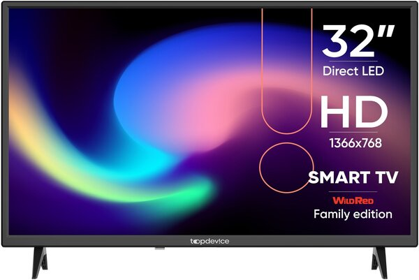 Телевизор 32" Topdevice TDTV32BS01H_BK