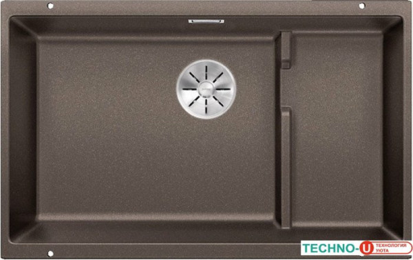Кухонная мойка Blanco Subline 700-U Level (кофе, корзинчатый вентиль)