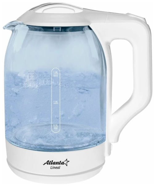 Электрочайник Atlanta ATH-2466 (белый)