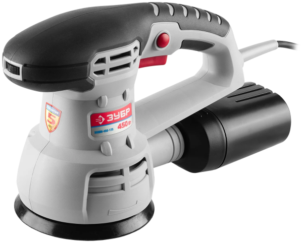 Эксцентриковая шлифмашина Зубр ЗОШМ-450-125