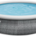 Бассейн Bestway Fast Set 57372 серый