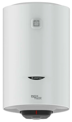 Водонагреватель Ariston PRO1 R INOX ABS 100 V 3700563, накопительный, установка вертикальная, 100 л, нержавеющая сталь, 2 кВт, 75 °C, 51.1 см x 125.6 см x 27.5 см 