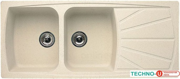 Кухонная мойка Elleci Living 500 Bianco G52