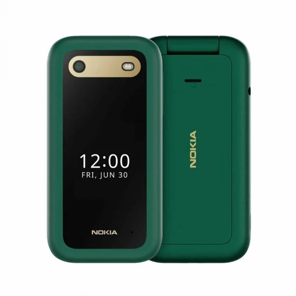 Кнопочный телефон NOKIA 2660 TA-1469 DS EAC UA LUSH Green (1GF011PPJ1A05)