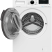 Стиральная машина Beko WSPE7H616W, белый/черный, с паром, 7.5кг, 1200об/мин, инверторная, 15 программ