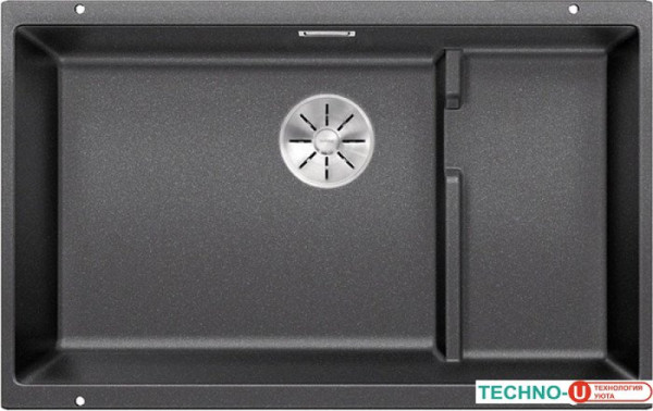 Кухонная мойка Blanco Subline 700-U Level (антрацит, корзинчатый вентиль)