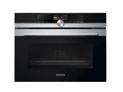 Духовой шкаф SIEMENS CS636GBS2, чёрный, 13 режимов, серия iQ700, 47 л, традиционная очистка