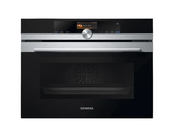 Духовой шкаф SIEMENS CS636GBS2, чёрный, 13 режимов, серия iQ700, 47 л, традиционная очистка