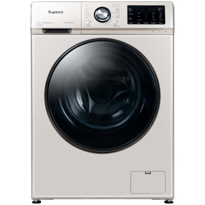 Стиральная машина Бирюса WM-SL1214/15 B Золотой, 12 кг,  1400 об/мин,  14 программ, инверторная 