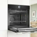 Духовой шкаф Bosch Serie 8 HMG776NB1, чёрный, 67 л, очистка пиролитическая, телескопические направляющие, 15 режимов