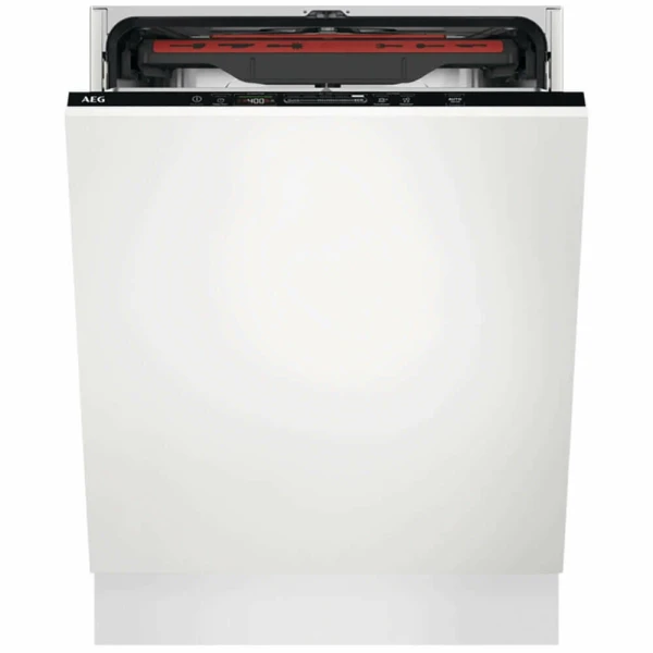 Встраиваемая посудомоечная машина AEG FSB64907Z, полноразмерная, электронное управление, вместимость комплектов 14, 7 программ 