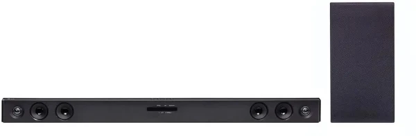 Саундбар LG SQС2, 2 полосы, Bluetooth, для домашнего кинотеатра и компьютера, черный