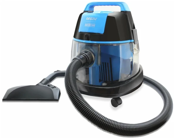 Пылесос с аквафильтром Ginzzu VS521 blue синий