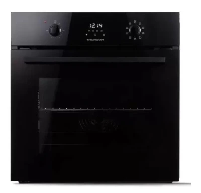 Духовой шкаф THOMSON BO30E-6803, чёрный, электрический, 68 л, эмаль легкой очистки, 2900 Вт, переключатели поворотные/сенсорные