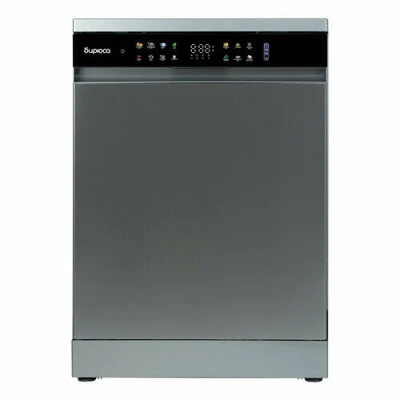 Посудомоечная машина БИРЮСА DWF-615/03 I, полноразмерная, отдельностоящая, 8 программ, количество комплектов 15