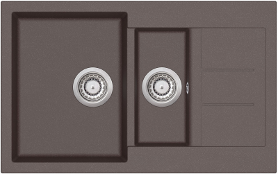 Кухонная мойка Aquasanita Tesa SQT151AW (cerrus 120)